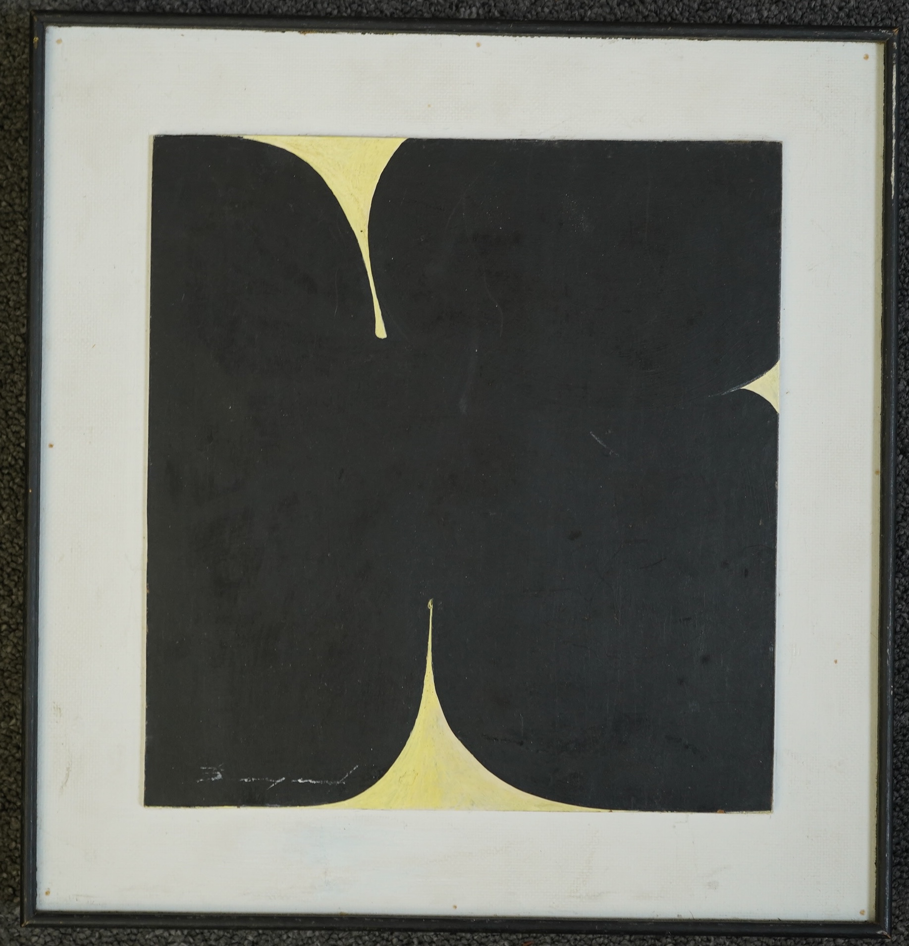 Bruce Beaugeard (English, 1924-2005), oil on board, Untitled, signed, 24 x 22.5cm. Condition - fair to good